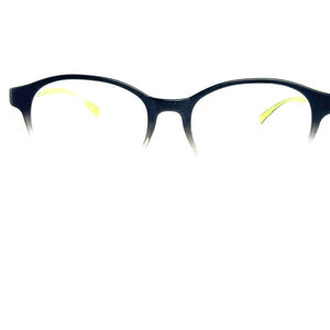 Oullim Eyeglasses Frames Black clear Green Koren TR994 50-18-138 H16219‎
